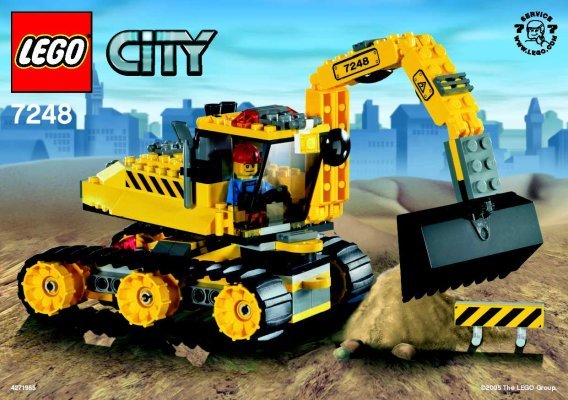 Istruzioni per la Costruzione - LEGO - 7248 - Digger: Page 1