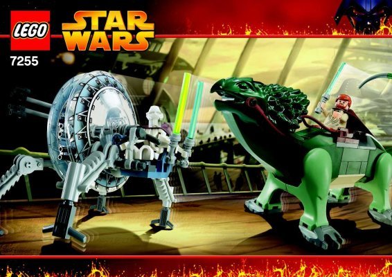 Istruzioni per la Costruzione - LEGO - 7255 - General Grievous™ Chase: Page 1