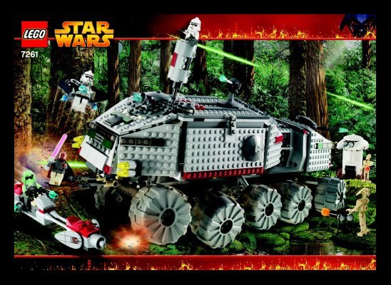 Istruzioni per la Costruzione - LEGO - 7261 - Clone Turbo Tank™: Page 1