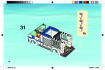 Istruzioni per la Costruzione - LEGO - 7286 - Prisoner Transport: Page 36