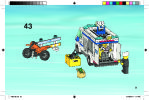 Istruzioni per la Costruzione - LEGO - 7286 - Prisoner Transport: Page 51