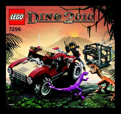 Istruzioni per la Costruzione - LEGO - 7296 - 4WD Dino Trapper: Page 1