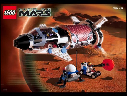 Istruzioni per la Costruzione - LEGO - 7315 - Solar Explorer: Page 1