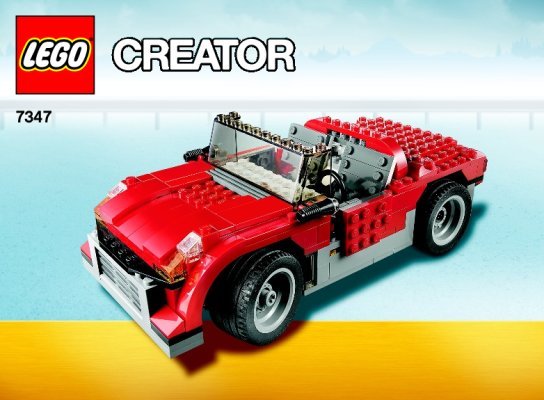 Istruzioni per la Costruzione - LEGO - 7347 - Highway Pickup: Page 1