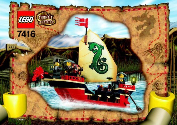 Istruzioni per la Costruzione - LEGO - 7416 - Emperor's Ship: Page 1