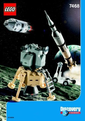 Istruzioni per la Costruzione - LEGO - 7468 - Saturn V Moon Mission: Page 1