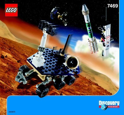 Istruzioni per la Costruzione - LEGO - 7469 - Mission to Mars: Page 1