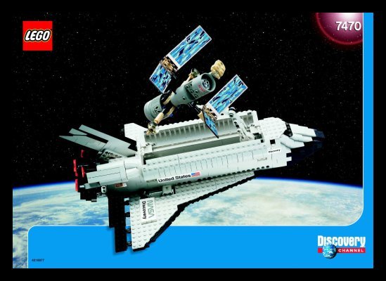 Istruzioni per la Costruzione - LEGO - 7470 - Space Shuttle Discovery: Page 1