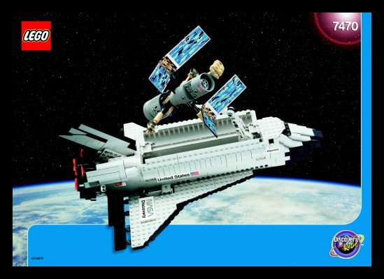 Istruzioni per la Costruzione - LEGO - 7470 - Space Shuttle Discovery: Page 1