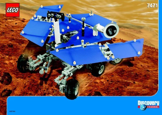 Istruzioni per la Costruzione - LEGO - 7471 - Mars Exploration Rover: Page 1