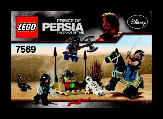 Istruzioni per la Costruzione - LEGO - 7569 - Desert Attack: Page 1