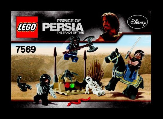 Istruzioni per la Costruzione - LEGO - 7569 - Desert Attack: Page 1