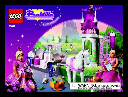 Istruzioni per la Costruzione - LEGO - 7578 - Ultimate Princesses: Page 1