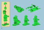 Istruzioni per la Costruzione - LEGO - 7595 - Army Men on Patrol: Page 2