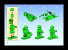 Istruzioni per la Costruzione - LEGO - 7595 - Army Men on Patrol: Page 2