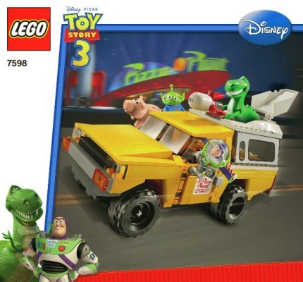 Istruzioni per la Costruzione - LEGO - 7598 - Pizza Planet Truck Rescue: Page 1