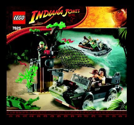 Istruzioni per la Costruzione - LEGO - 7625 - River Chase: Page 1