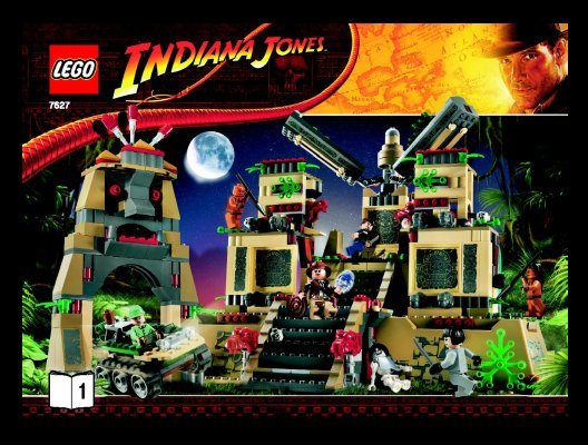 Istruzioni per la Costruzione - LEGO - 7627 - Temple of the Crystal Skull: Page 1