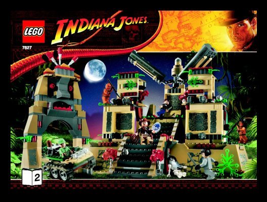 Istruzioni per la Costruzione - LEGO - 7627 - Temple of the Crystal Skull: Page 1