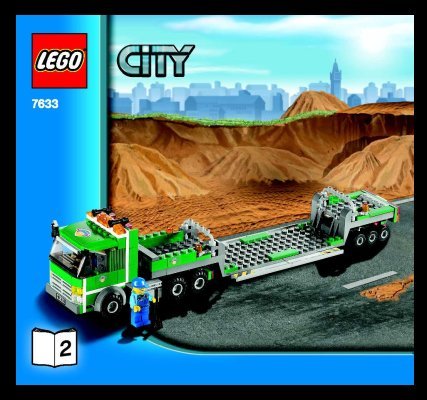 Istruzioni per la Costruzione - LEGO - 7633 - Construction Site: Page 1