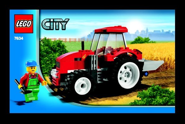 Istruzioni per la Costruzione - LEGO - 7634 - Tractor: Page 1