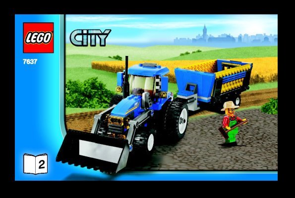 Istruzioni per la Costruzione - LEGO - 7637 - Farm: Page 1