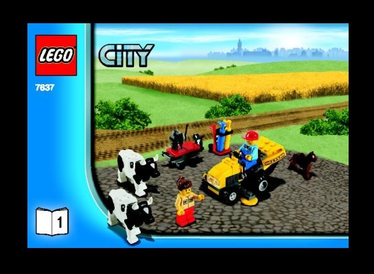 Istruzioni per la Costruzione - LEGO - 7637 - Farm: Page 1