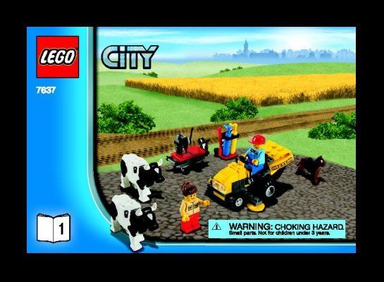 Istruzioni per la Costruzione - LEGO - 7637 - Farm: Page 1