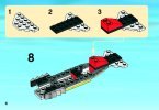 Istruzioni per la Costruzione - LEGO - 7643 - Air Show Plane: Page 6