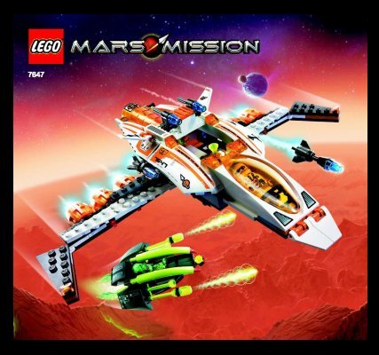 Istruzioni per la Costruzione - LEGO - 7647 - MX-41 Switch Fighter: Page 1