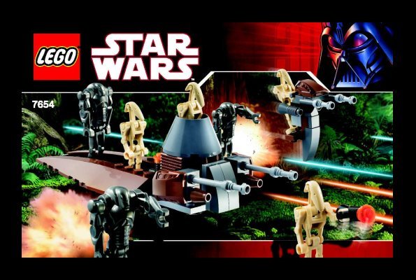 Istruzioni per la Costruzione - LEGO - 7654 - Droids™ Battle Pack: Page 1