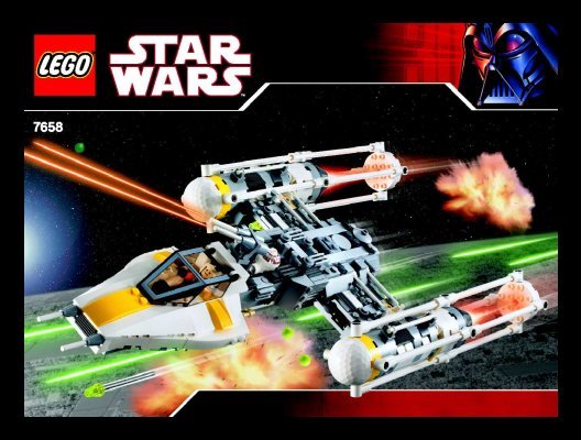 Istruzioni per la Costruzione - LEGO - 7658 - Y-wing Fighter™: Page 1