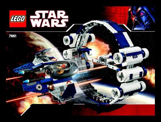 Istruzioni per la Costruzione - LEGO - 7661 - Jedi Starfighter™ with Hyperdrive Booste: Page 1