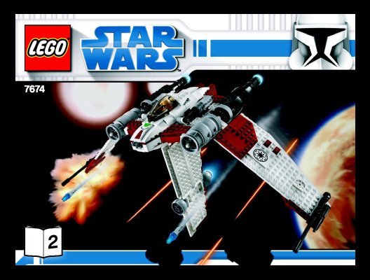 Istruzioni per la Costruzione - LEGO - 7674 - V-19 Torrent™: Page 1