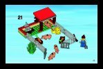 Istruzioni per la Costruzione - LEGO - 7684 - Pig Farm & Tractor: Page 25