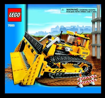 Istruzioni per la Costruzione - LEGO - 7685 - Dozer: Page 1