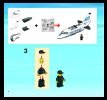 Istruzioni per la Costruzione - LEGO - 7723 - Police Pontoon Plane: Page 4