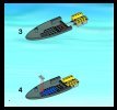 Istruzioni per la Costruzione - LEGO - 7723 - Police Pontoon Plane: Page 6