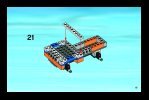 Istruzioni per la Costruzione - LEGO - 7726 - Coast Guard Truck with Speed Boat: Page 19