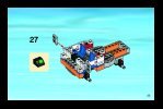 Istruzioni per la Costruzione - LEGO - 7726 - Coast Guard Truck with Speed Boat: Page 25