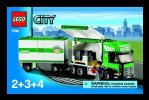 Istruzioni per la Costruzione - LEGO - 7733 - Cargo Truck & Forklift: Page 1