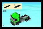 Istruzioni per la Costruzione - LEGO - 7733 - Cargo Truck & Forklift: Page 28