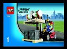 Istruzioni per la Costruzione - LEGO - 7733 - Cargo Truck & Forklift: Page 1