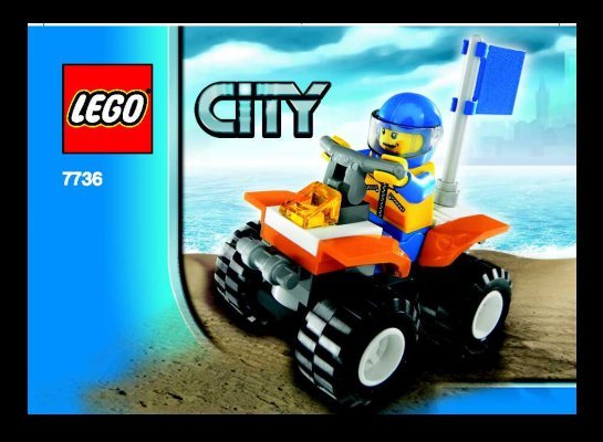 Istruzioni per la Costruzione - LEGO - 7736 - Coast Guard Quad Bike: Page 1