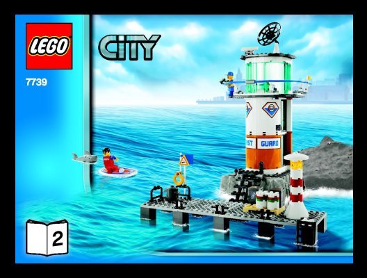 Istruzioni per la Costruzione - LEGO - 7739 - Coast Guard Patrol Boat & Tower: Page 1