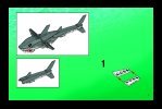 Istruzioni per la Costruzione - LEGO - 7773 - Tiger Shark Attack: Page 7