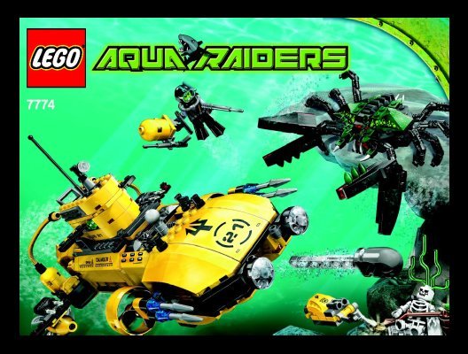 Istruzioni per la Costruzione - LEGO - 7774 - Crab Crusher: Page 1