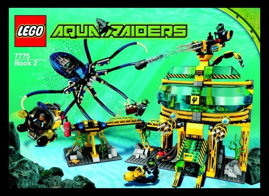 Istruzioni per la Costruzione - LEGO - 7775 - Aquabase Invasion: Page 1