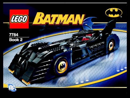 Istruzioni per la Costruzione - LEGO - 7784 - The Batmobile™: Ultimate Collectors' Edi: Page 1