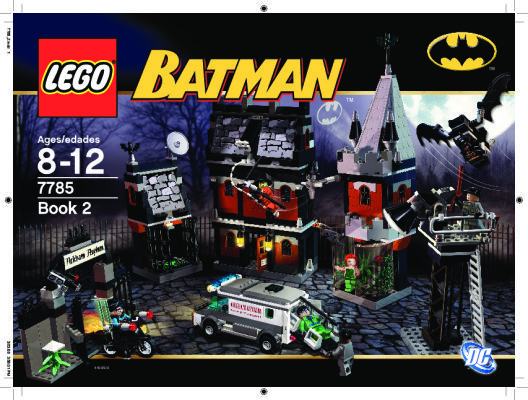 Istruzioni per la Costruzione - LEGO - 7785 - Arkham Asylum™: Page 1